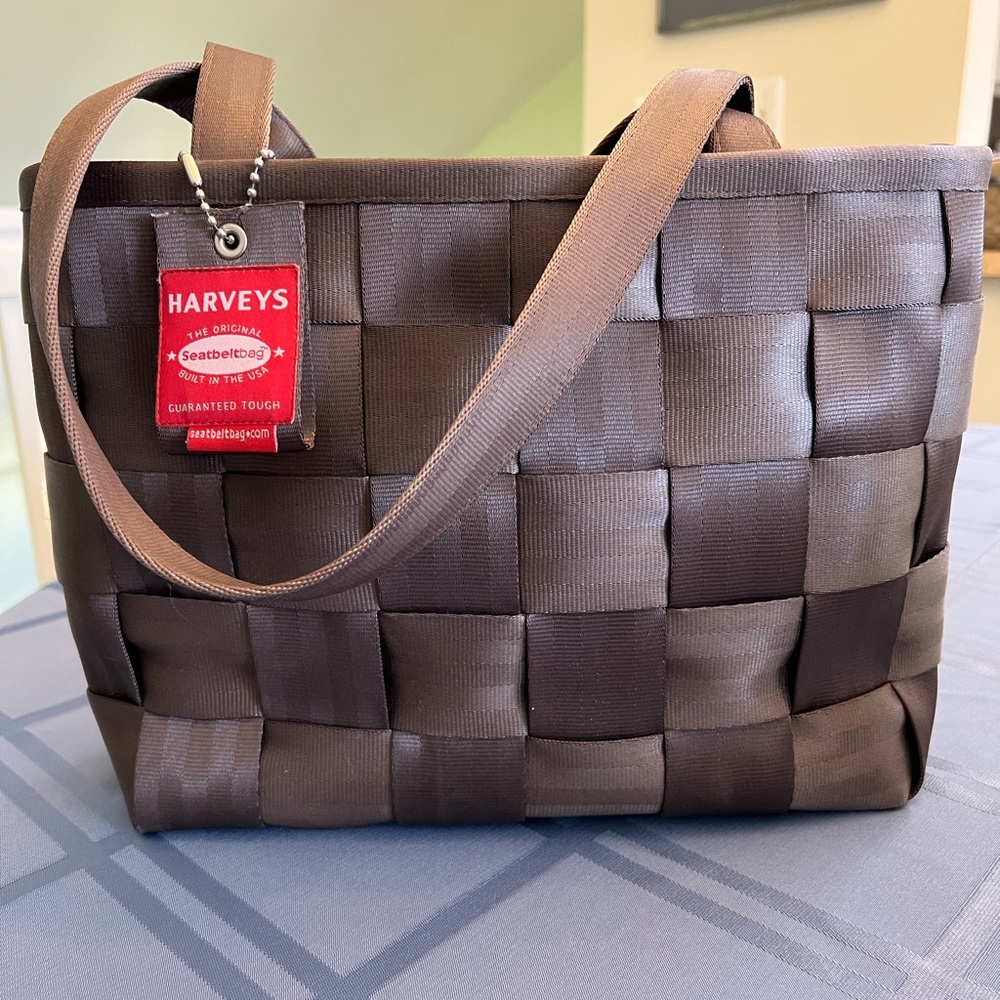 EUC Harvey’s Seatbelt Bag in Rich Chocolate Color